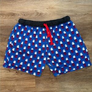 Men’s chubbies pineapple shorts (large)